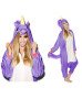 Onesie Kigurumi Violetinis Vienaragis