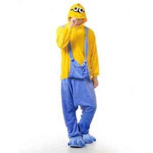 Onesie Kigurumi Minionas vaikiškas