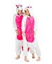 Onesie Kigurumi Baltas Vienaragis