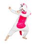 Onesie Kigurumi Baltas Vienaragis