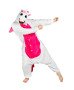 Onesie Kigurumi Baltas Vienaragis